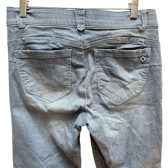 Democracy Ab Solution Jeans Gray High Rise Booty Lift Jegging Women's Size 6 - Picture 5 of 9